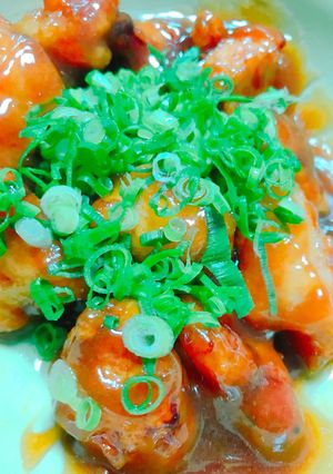 竜田揚げの中華あんかけ-レシピのメイン写真
