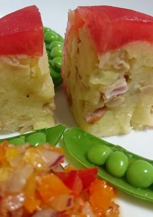 大きなトマトのファルシ-レシピのメイン写真