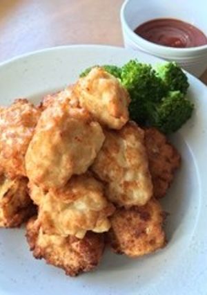 お豆腐でふわふわ★チキンナゲット-レシピのメイン写真