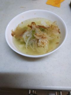 梅昆布茶スープ-レシピのメイン写真
