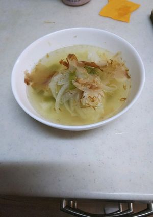 梅昆布茶スープ-レシピのメイン写真