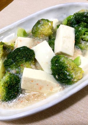 ブロッコリーと豆腐の蟹入りあんかけ-レシピのメイン写真
