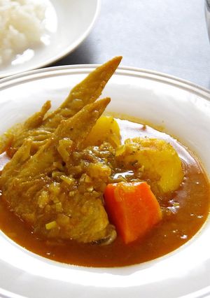 ストック野菜と手羽先のスープカレー-レシピのメイン写真