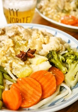 １袋麺がボリュームＵＰ！ヘルシー皿うどん-レシピのメイン写真