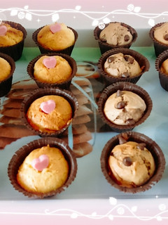 HMで簡単♬2種類カップケーキ-レシピのメイン写真
