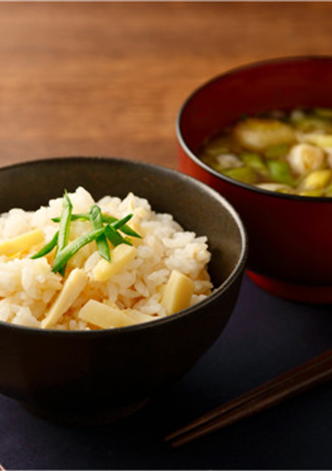 素材の味を楽しむたけのこごはん-レシピのメイン写真
