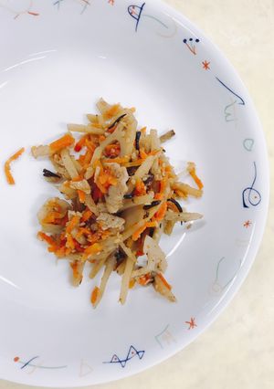 根菜の炒め煮-レシピのメイン写真