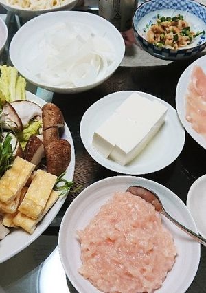 あっさりヘルシー☆鶏づくし鍋-レシピのメイン写真