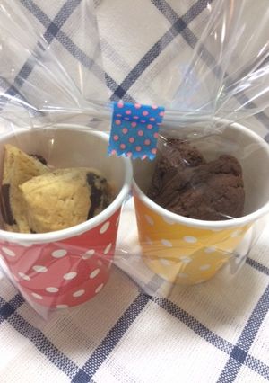 簡単にチョコ入りココアスコーン～☆-レシピのメイン写真