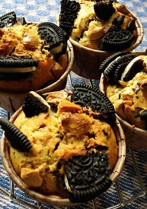 オレオクッキー&ホワイトチョコマフィン-レシピのメイン写真