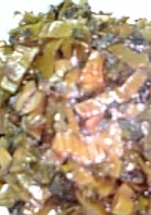 我が家の高菜の油いため-レシピのメイン写真