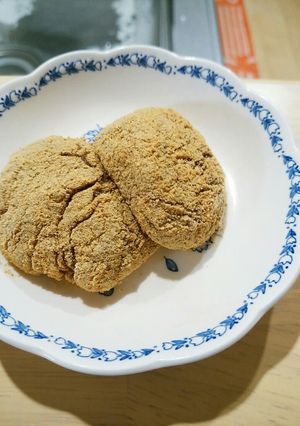 すぐ出来る☆レンジで柔らか小豆きな粉餅-レシピのメイン写真