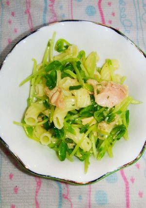 豆苗とツナの簡単サラダ☆-レシピのメイン写真