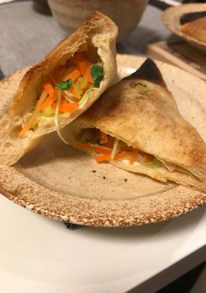 たっぷりさっぱり、野菜の油あげ包み焼き-レシピのメイン写真
