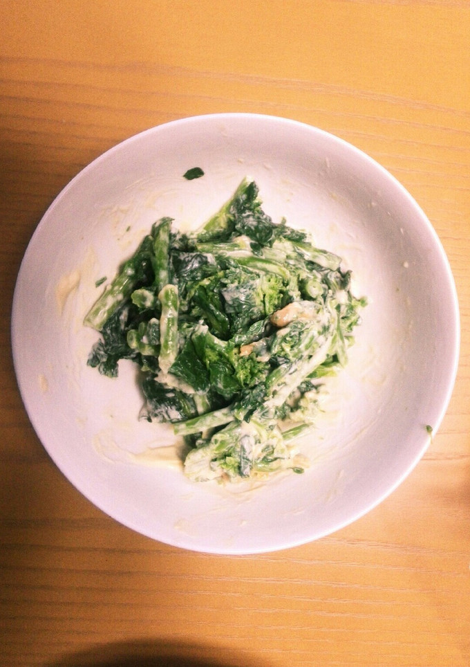春野菜　菜の花味噌マヨ和え-レシピのメイン写真