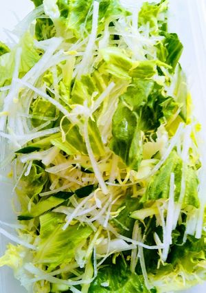 サラダをシャキッと美味しくする一手間☆-レシピのメイン写真