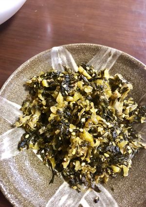 高菜の油炒め-レシピのメイン写真