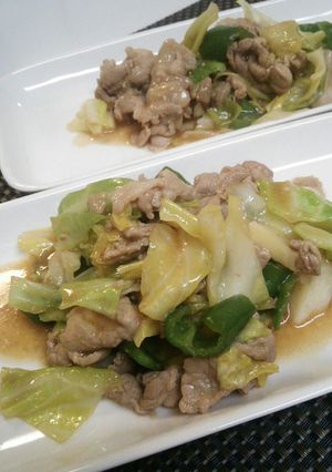 我が家の回鍋肉・豚肉とキャベツの味噌炒め-レシピのメイン写真