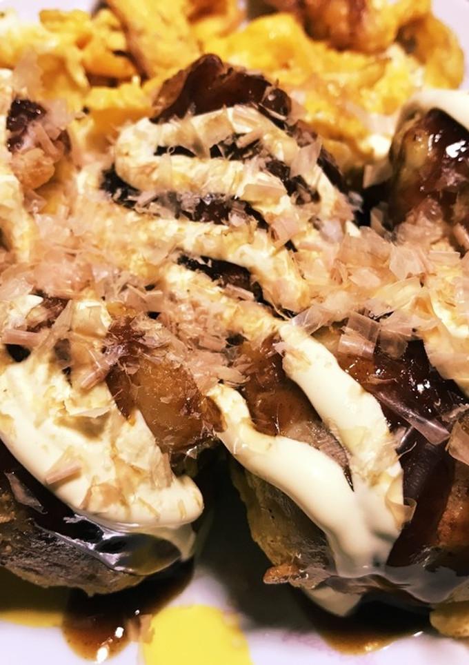 芽キャベツの肉巻きたこ焼き風-レシピのメイン写真