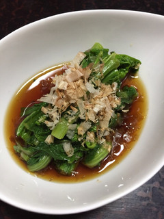 農家の食卓〜菜の花のお浸し〜-レシピのメイン写真