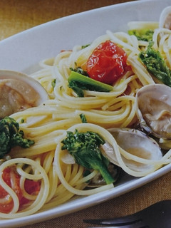 ハマグリと菜の花のパスタ-レシピのメイン写真