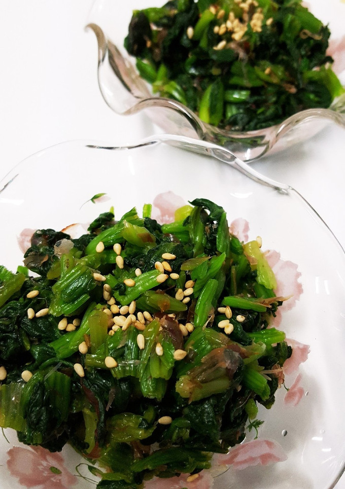 【簡単】ほうれん草の和え物-レシピのメイン写真
