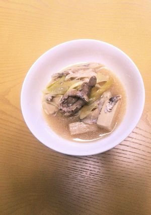 青森郷土料理たらのじゃっぱ汁-レシピのメイン写真