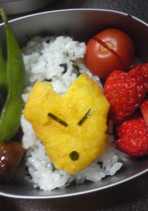 年中■お弁当(キツネ)-レシピのメイン写真