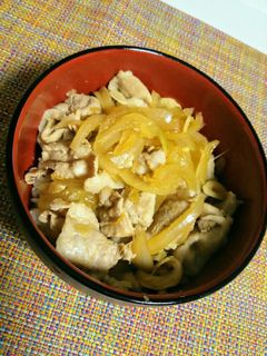 豚丼-レシピのメイン写真