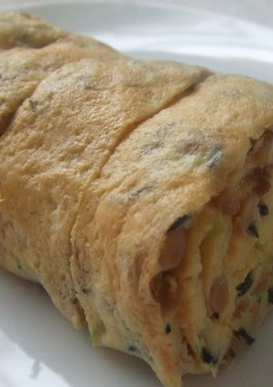 ❀納豆入りの卵焼き❀-レシピのメイン写真