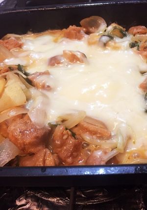話題の♪ 簡単&美味！チーズタッカルビ☆-レシピのメイン写真