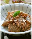 ✿こんにゃくとタラコの甘辛バター炒め煮✿