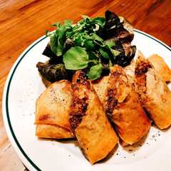รูปของ ハヤシライス春巻き