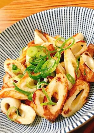 ちくわのマヨネーズバター炒め-レシピのメイン写真