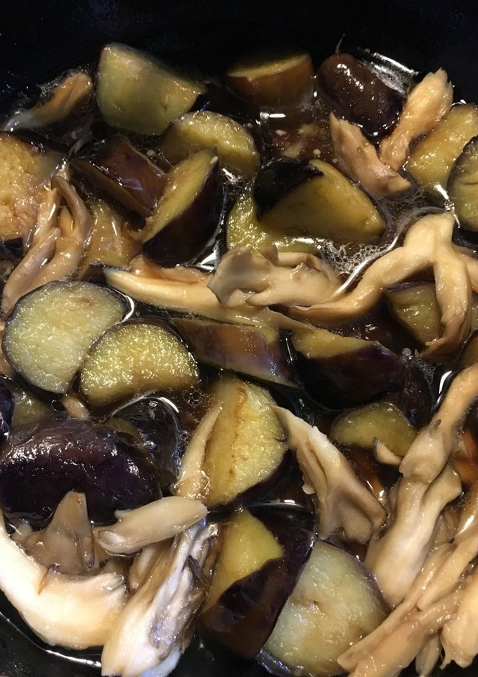 茄子と舞茸の生姜醤油煮-レシピのメイン写真