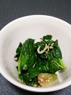ほうれん草としらすのお浸し-レシピのメイン写真