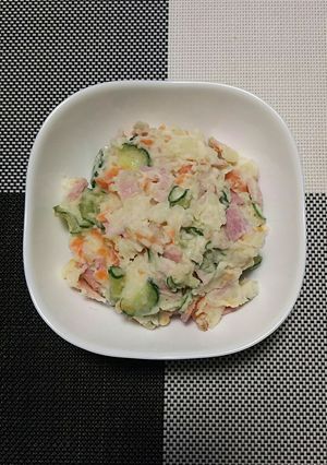 〈私流〉お手軽ポイント満載ポテトサラダ-レシピのメイン写真