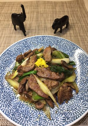 レバねぎ炒め-レシピのメイン写真