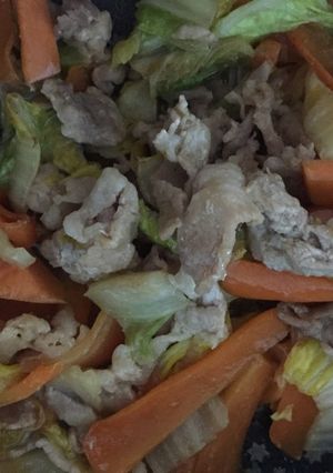 簡単 美味しい白菜にんじん炒め-レシピのメイン写真