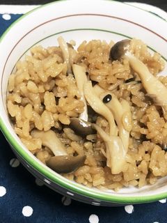 きのこの炊き込みご飯-レシピのメイン写真