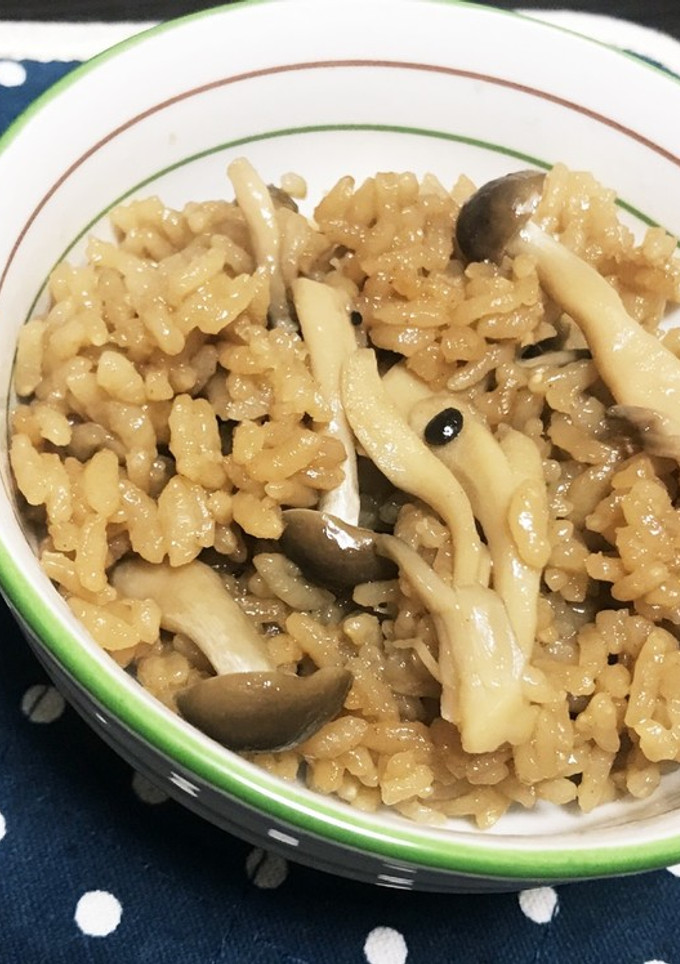 きのこの炊き込みご飯-レシピのメイン写真