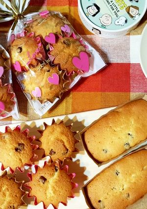 ふわサク プチチョコ バターケーキ♡-レシピのメイン写真