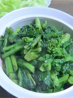 菜の花のきんぴら風で作りおきおかず-レシピのメイン写真