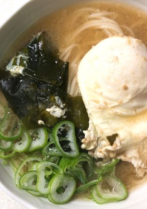 【味噌汁をアレンジ】簡単！にゅうめん-レシピのメイン写真