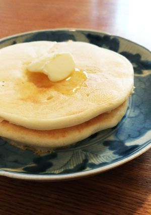 ついに決定！米粉だけでふわふわパンケーキ-レシピのメイン写真