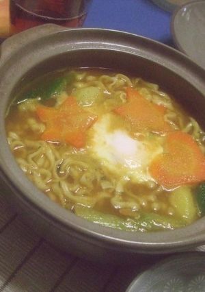 艶うどんで☆艶！玉！カレーうどん-レシピのメイン写真