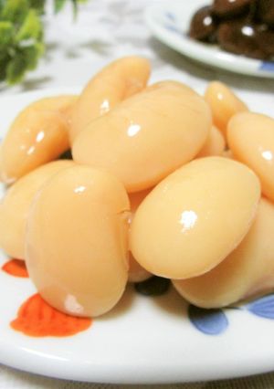 圧力鍋で失敗なし♪美味しい花豆煮の作り方-レシピのメイン写真