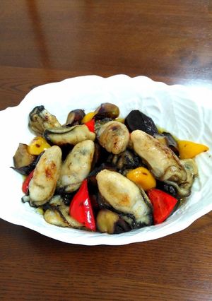 牡蠣と炒め野菜のマリネ-レシピのメイン写真