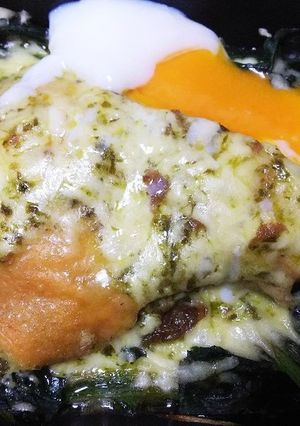 鶏肉の梅バジルチーズ焼き-レシピのメイン写真