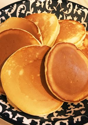 簡単！昔ながらのホットケーキ HM不使用-レシピのメイン写真